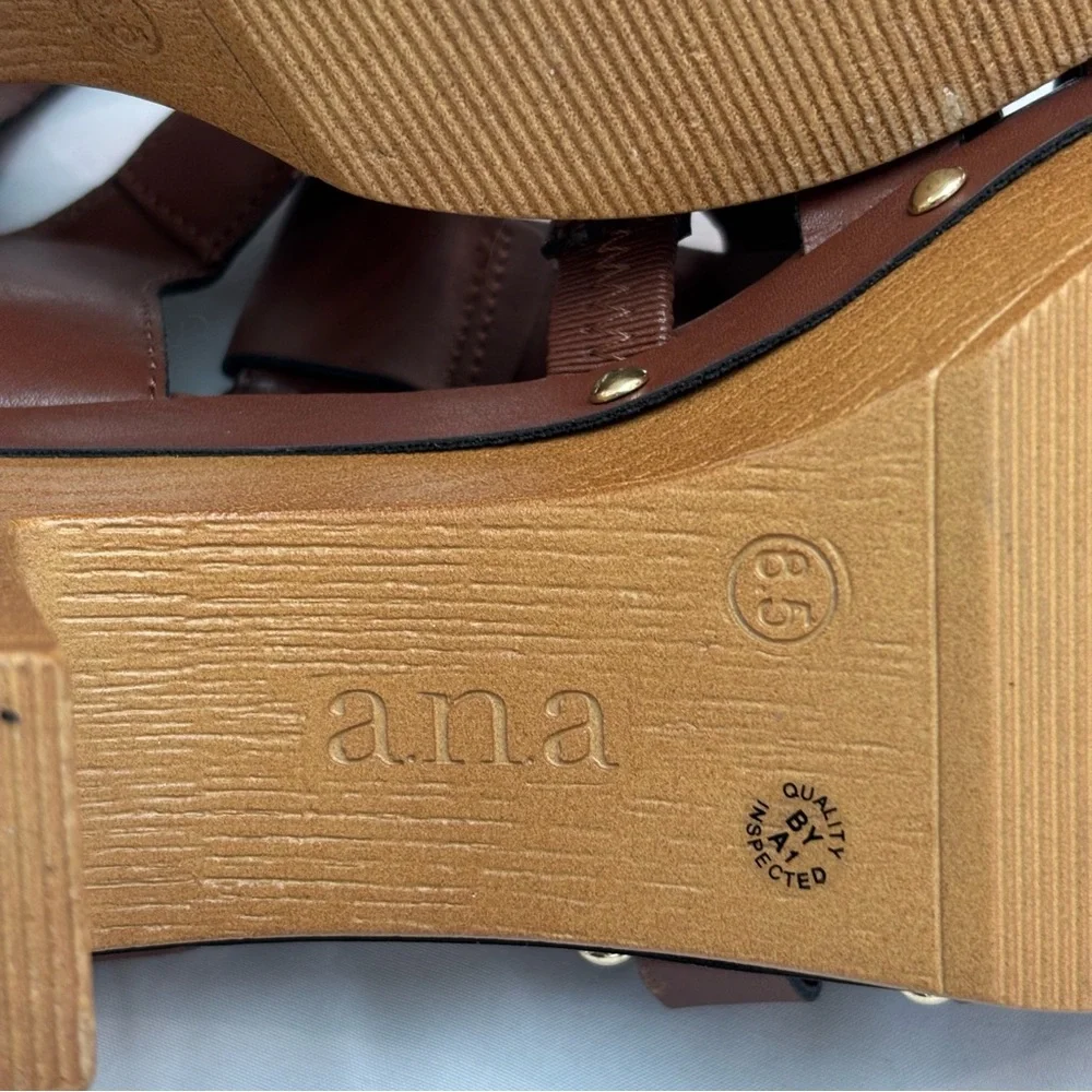 New a.n.a Brown Ana Jordan Fisherman Sandals - Picture 9 of 11